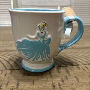 Cinderella Blue and White Mug